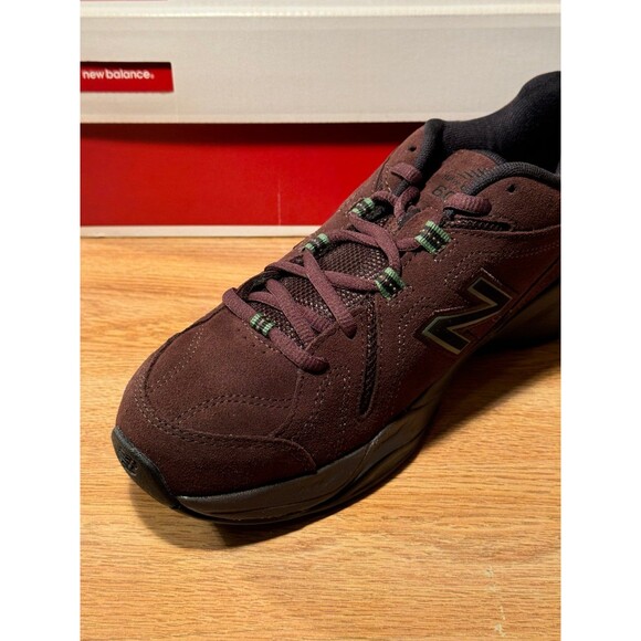 NIB New Balance 608v4 Shoes Mens 8 D Brown Leather Suede Walking‎ Shoes MX608V40 - Picture 2 of 11